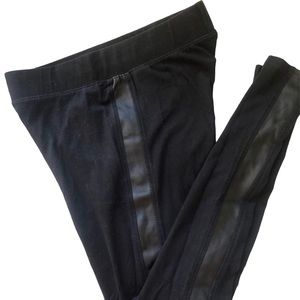 American Eagle tuxedo stripe leggings